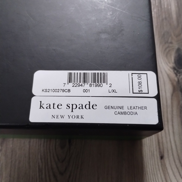 Kate Spade Black Bow Belt Bag Size L / XL - Picture 4 of 4